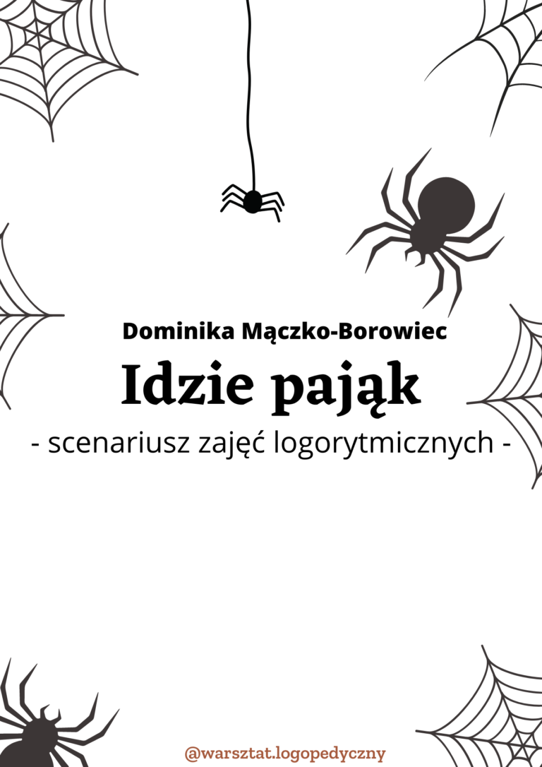 Idzie pajak okladka