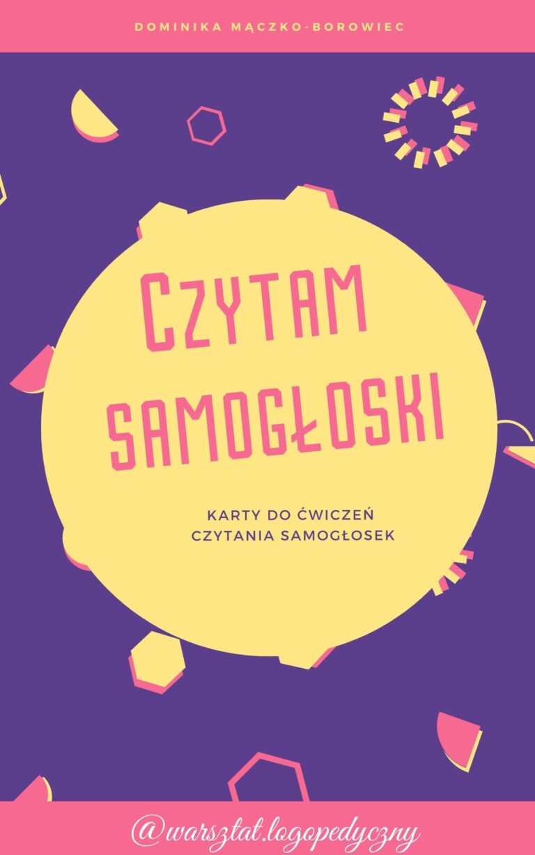 czytam samogłoski